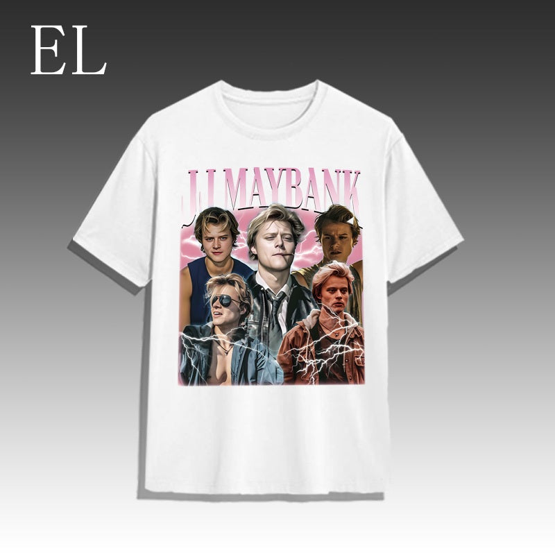 【Vintage Hot Sellers】vintage outfit Oversized Box Fit T-Shirt Collection 'All We Have is Now' in Black & White – Cotton Combed 20s jangan dicuci kering xxl t-shirt kaos cotton modal premium