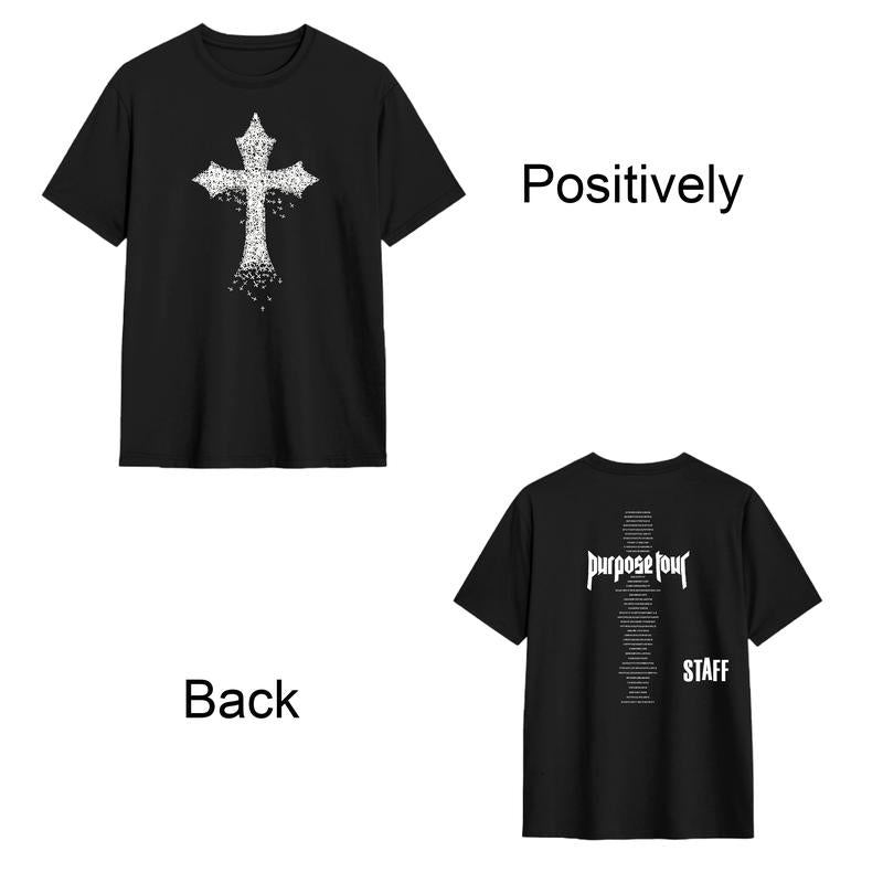 baju y2k style cowok Jesus American retro oversize cotton T-shirt printed round neck street style short sleeve Unisex Soft Polos Pria Pendek Kaos Layer Sablon Tee Distro High Combed