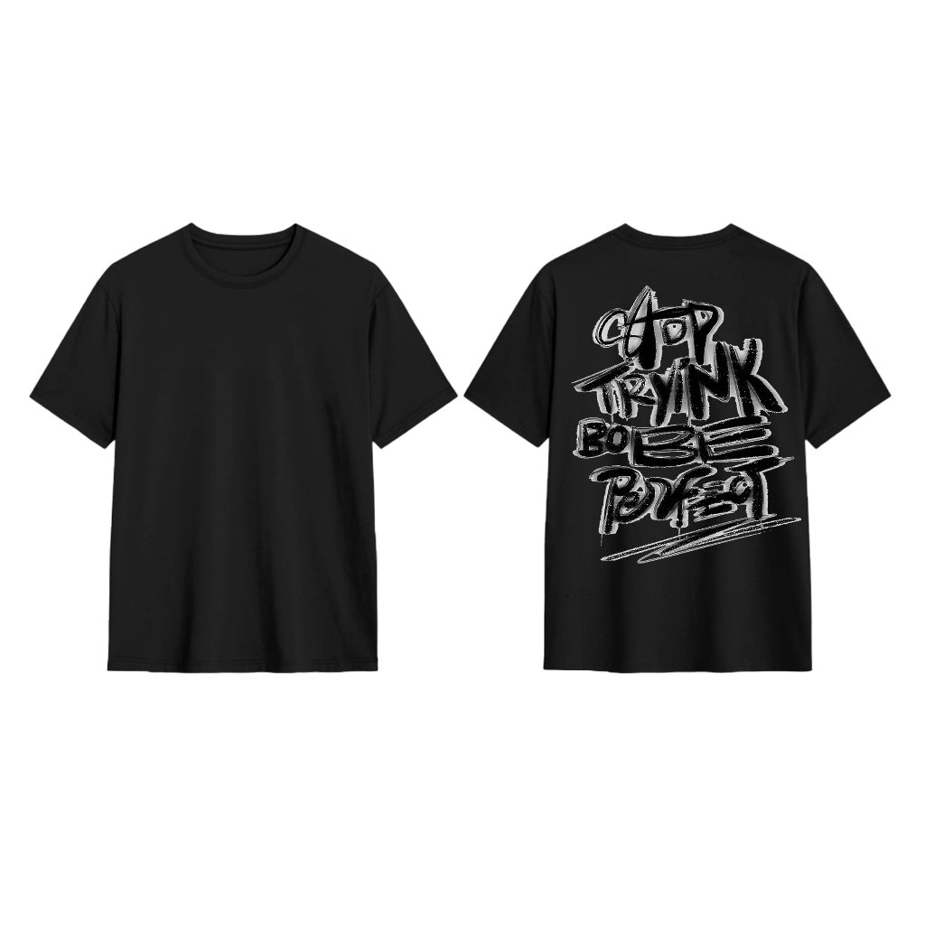 baju mas boy gwsm Huruf besar Kaos bergambar trendi  Cocok untuk anak laki-laki dan perempuan