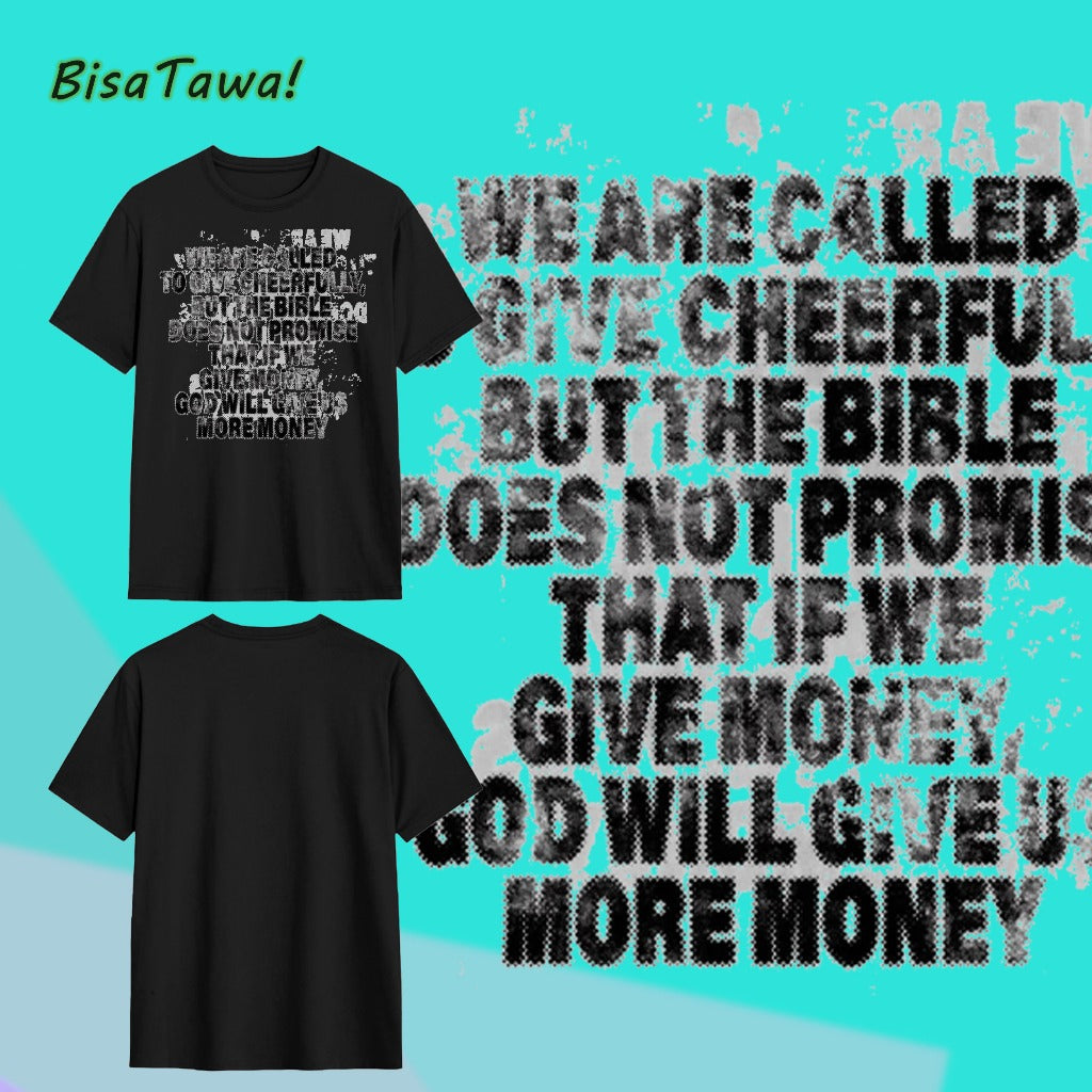 elevendays boxy fit Versi modis Huruf cetak besar Kaos pendek katun trendi model pria dan wanita