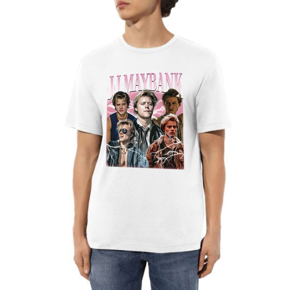 【Vintage Hot Sellers】vintage outfit Oversized Box Fit T-Shirt Collection 'All We Have is Now' in Black & White – Cotton Combed 20s jangan dicuci kering xxl t-shirt kaos  cotton  modal  premium
