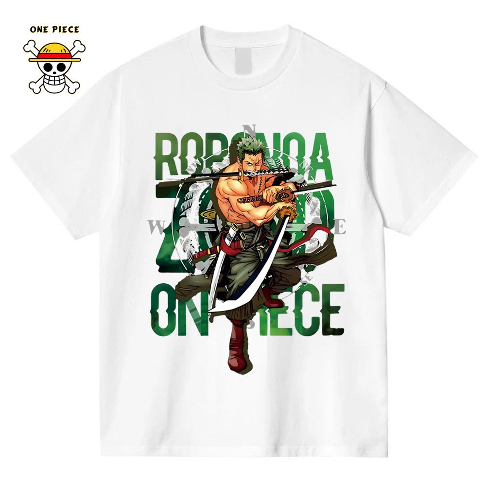 COD men's t-shirt in unisex style. Hipster Pirate Sauron T-shirt with stylish front design, Sun Luffy pop-up t-shirt, 30-gauge combed cotton.