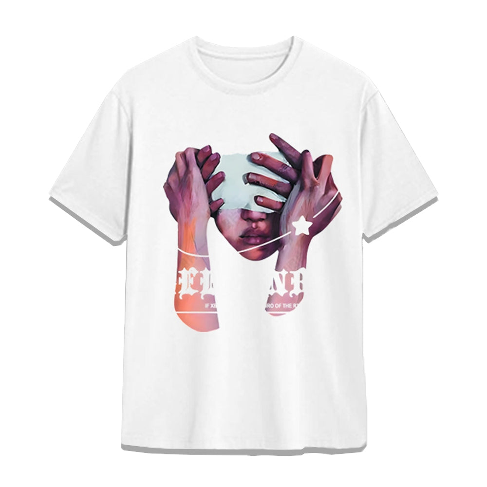 Oversized Box Fit T-Shirt Collection 'All We Have is Now' in Black & White – Cotton Combed 20s