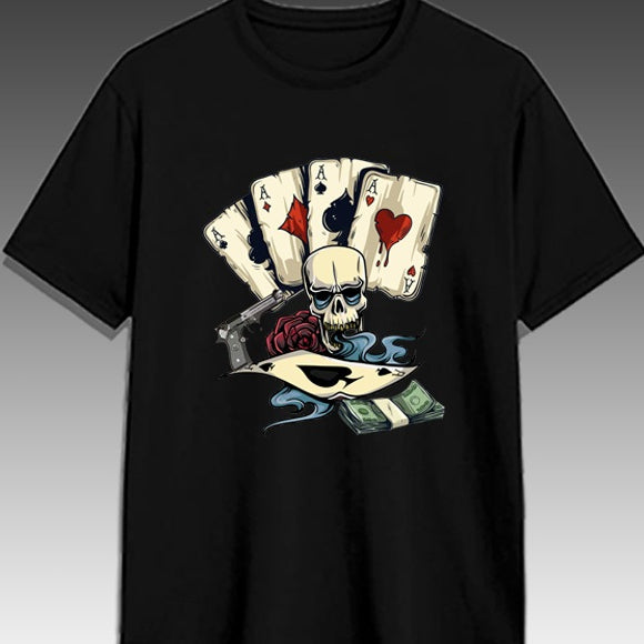 Oversized Wisdom T-Shirt, Oversized T-Shirt, Black, Unisex - Combed Cotton 20s