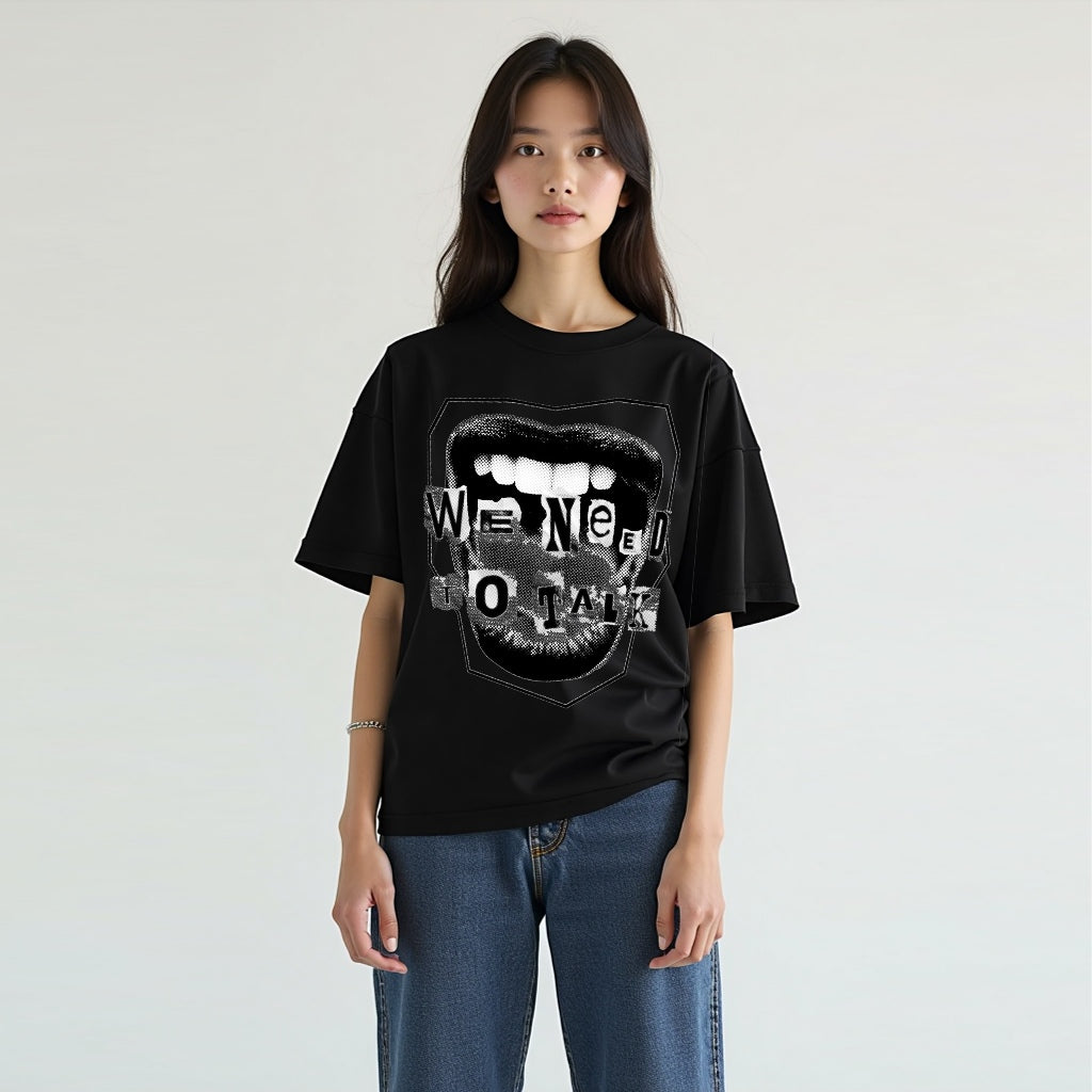 kaos dont love chemical romance Busana Kontemporer Regular Fit Cocok untuk anak laki-laki dan perempuan