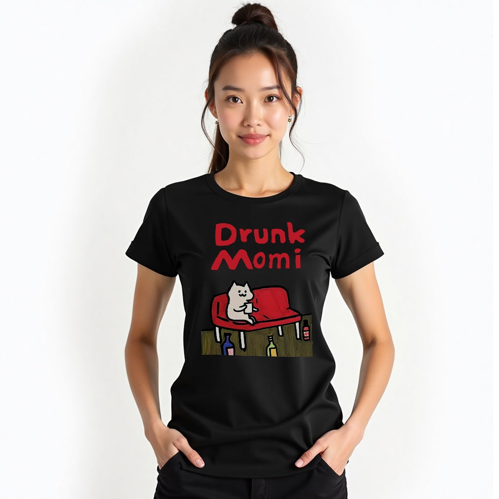Cotton short-sleeved printed round neck funny teenagers men and women models loose tide T-shirt