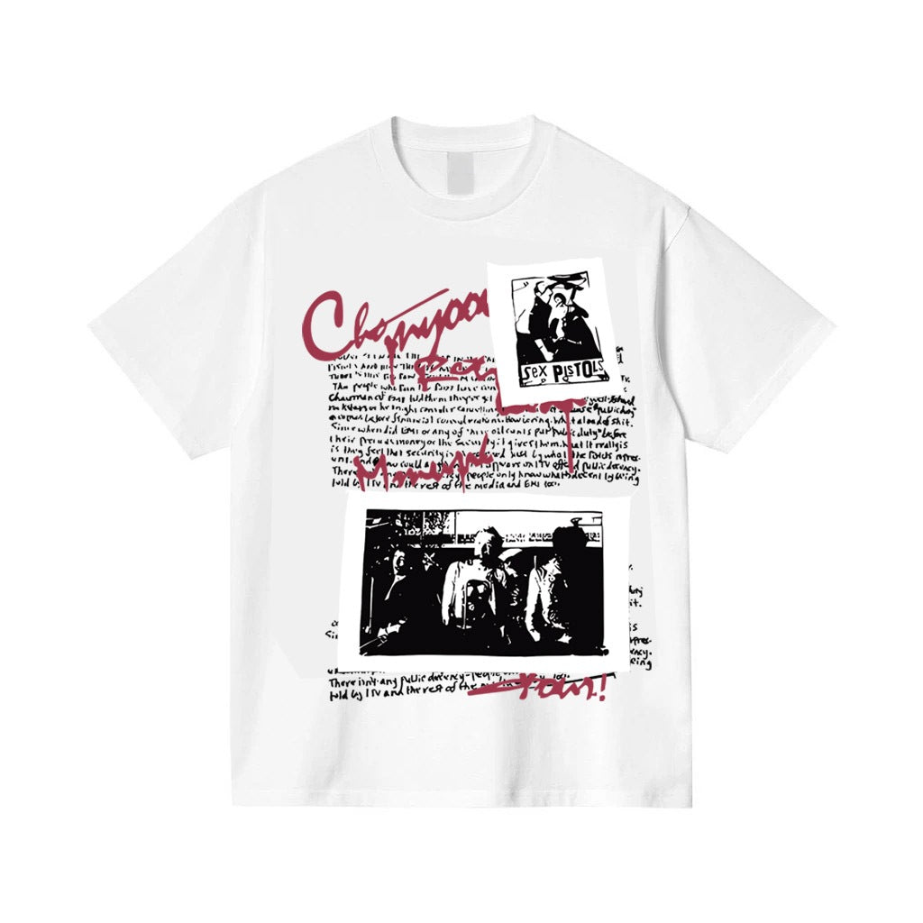 Unisex Oversized Wisdom T-Shirt, Oversized T-Shirt, White, Unisex - Combed Cotton 20 Athletic Trend T-Shirt