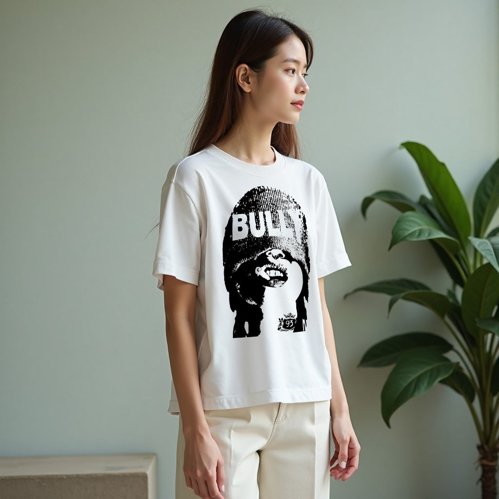 baju kombat Vintage Graffiti Art Print T-Shirt Unisex