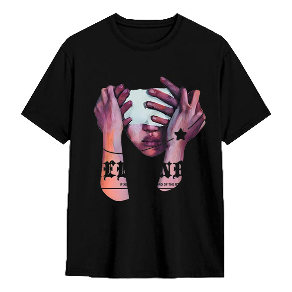 Oversized Box Fit T-Shirt Collection 'All We Have is Now' in Black & White – Cotton Combed 20s