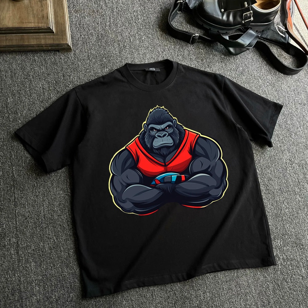 CTSYYDS Oversized Wisdom T-Shirt, Oversized T-Shirt, Black, Unisex - Combed Cotton 20s COD2