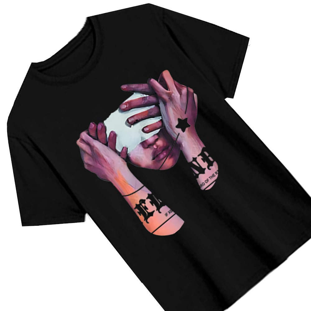 Oversized Box Fit T-Shirt Collection 'All We Have is Now' in Black & White – Cotton Combed 20s