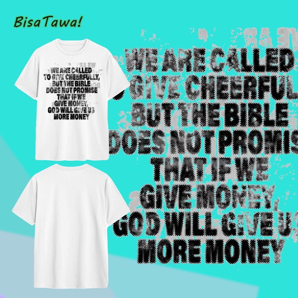 elevendays boxy fit Versi modis Huruf cetak besar Kaos pendek katun trendi model pria dan wanita