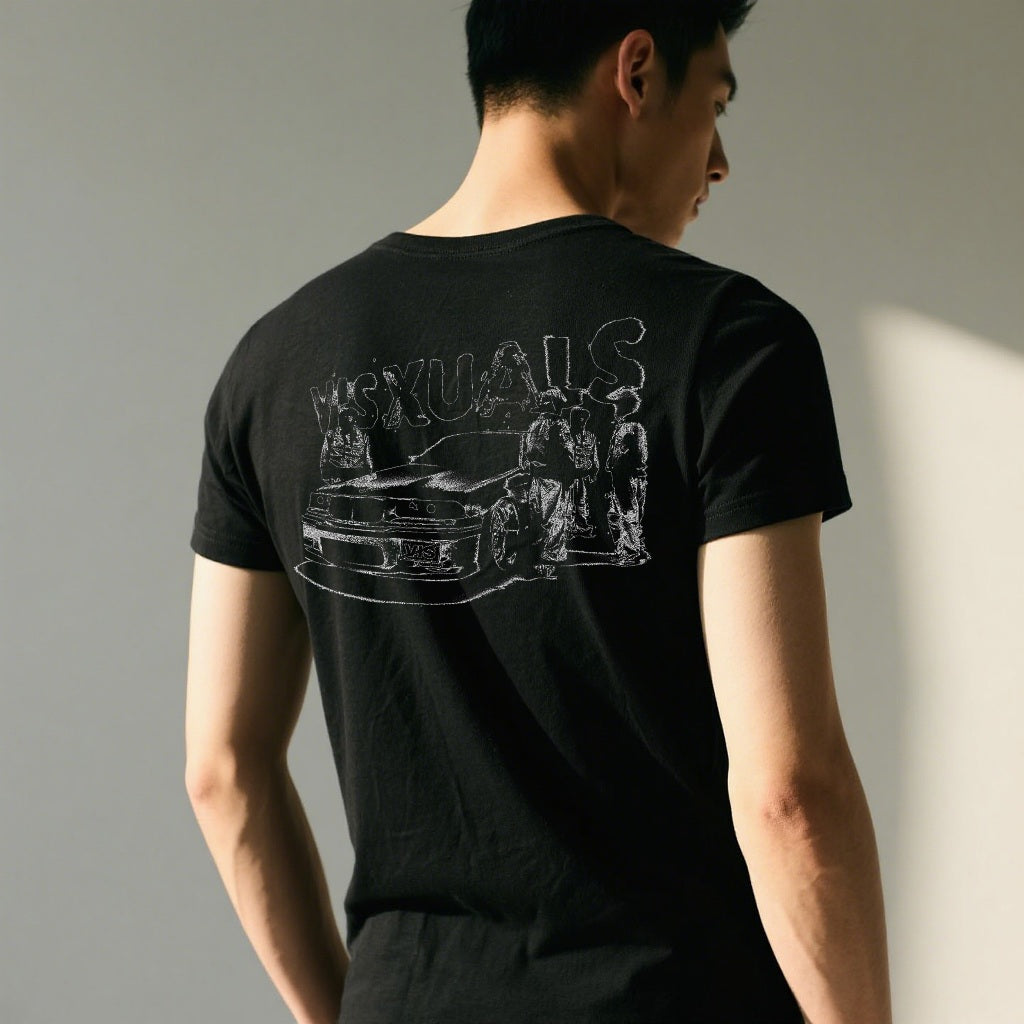 baju beruang petir Kaos Mobil Balap Street Trend  Untuk anak laki-laki dan perempuan