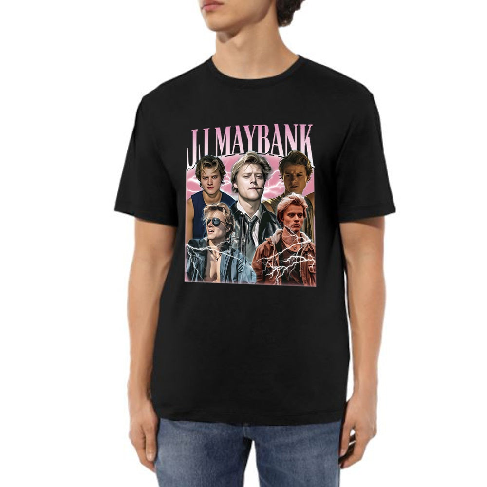 【Vintage Hot Sellers】vintage outfit Oversized Box Fit T-Shirt Collection 'All We Have is Now' in Black & White – Cotton Combed 20s jangan dicuci kering xxl t-shirt kaos  cotton  modal  premium